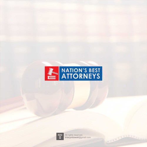 formal logo concept for Nation's Best Attorneys