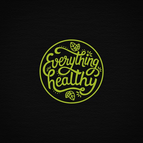 Hand lettering logo for bio healthy food brand with yoga/boho/gypsy vibe!