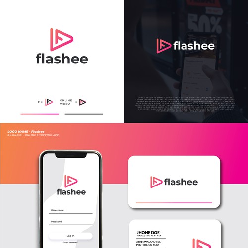 flashee Logo Design