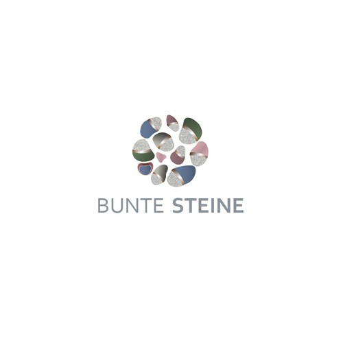 Logo Design "Bunte Steine" 