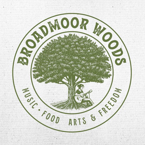 Broadmoor Woods Logo Design