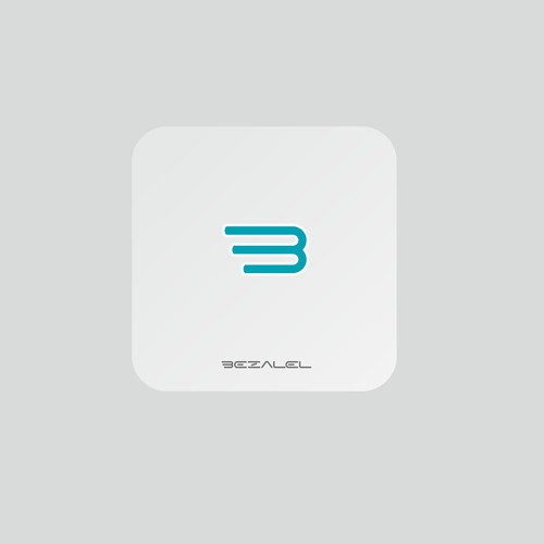 Create a simple and professional logo for BEZALEL