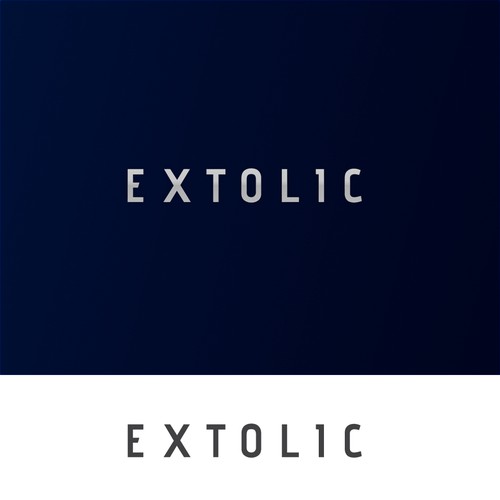 A bold minimalist logo for a luxury fashion brand
