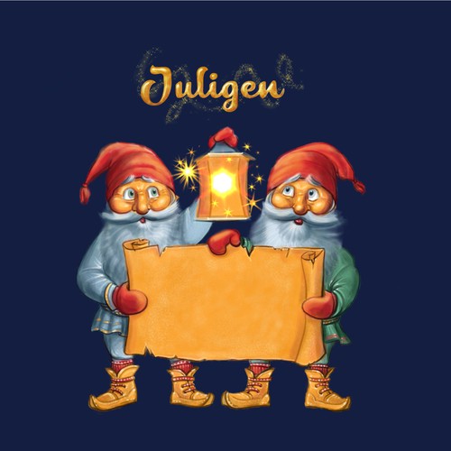 Magical Christmas illustration for Sweden's largest Christmas site!