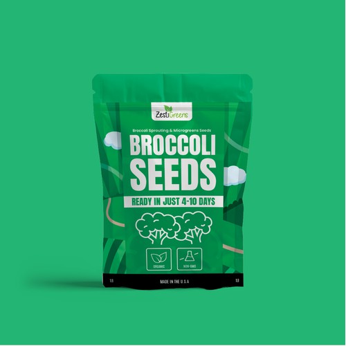 Packaging concept for ZestiGreens
