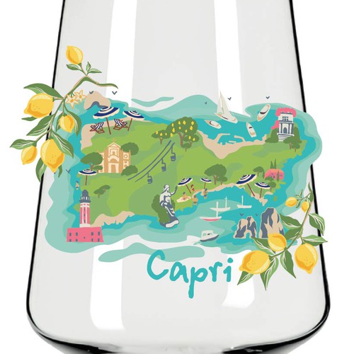Capri Island in Italy