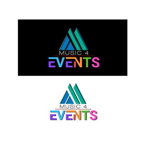 Custom logo design for music events