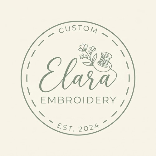 Elara Embroidery logo
