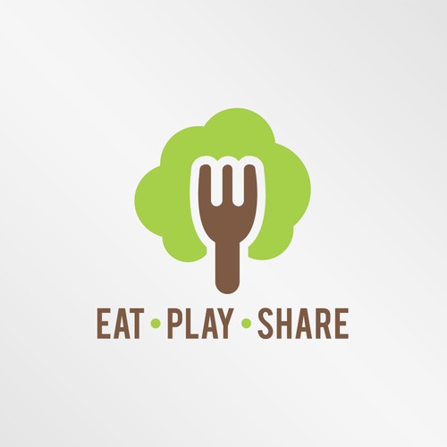 Logo Design for Eat, Play, Share