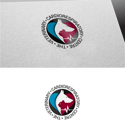 Logo concept for Veterinary Cardiorespiratory Centre