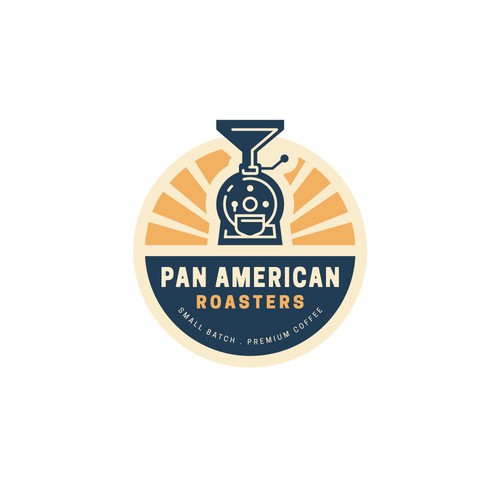 Emblem Logo for Coffee Roastery