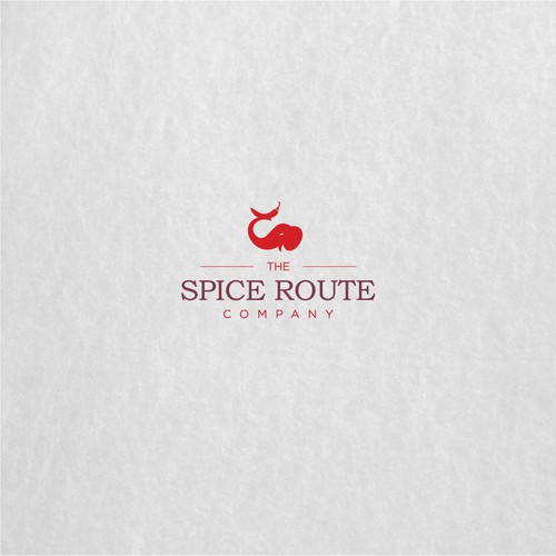 Simple logo concept for Spice Route.