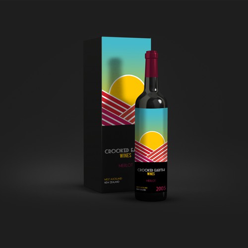 Create an unique engaging wine brand label for international brand