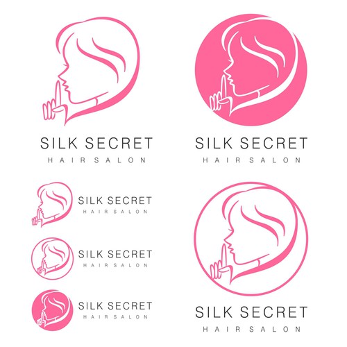 Logo Concept for Silk Secret Hair Salon