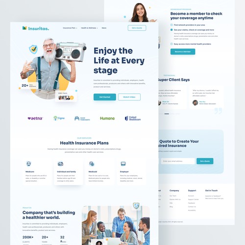 Insuritas Landing Page
