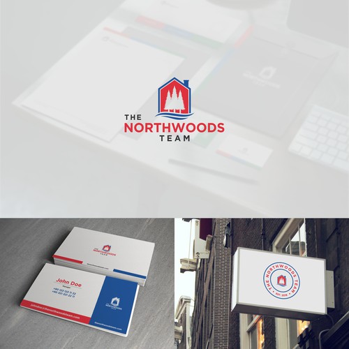 Modern Logo Concept for The Northwoods Team