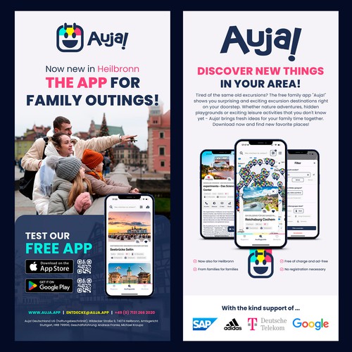 Auja Flyer design