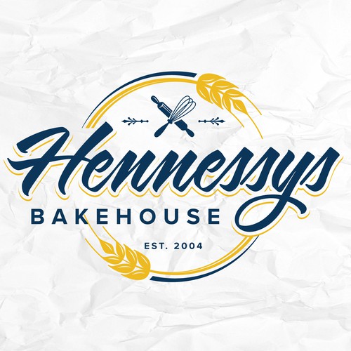 Logo concept for Hennessys Bakehouse