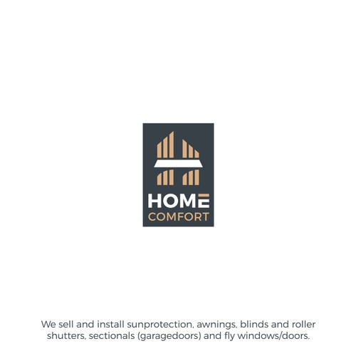 Logo and business card for Home Comfort