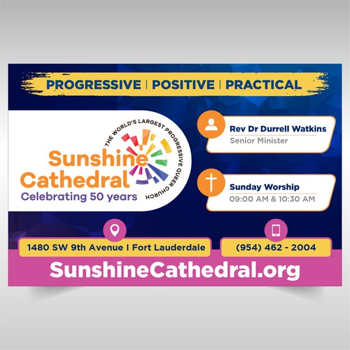 Sunshine Cathedral sign