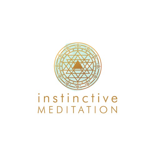 Instinctive Meditation logo, individual and group instruction in meditation business
