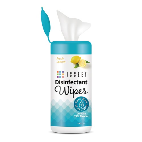 Label design for wipes.