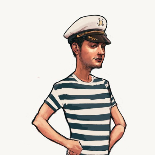 Illustrate the team members of a web development startup.
