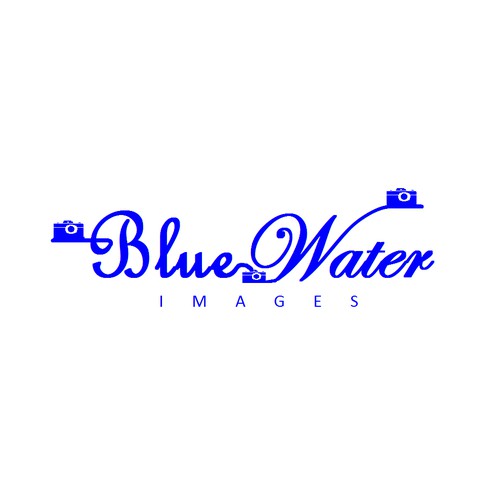 Stylish logo for underwater photographer (and watermark)!