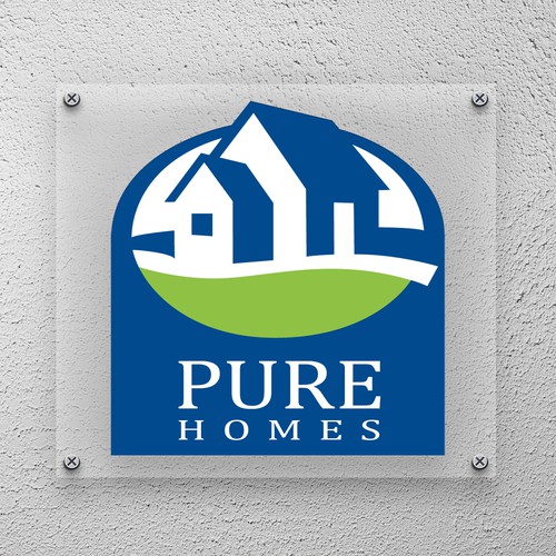 "Pure" Logo for Pure Homes (builder)! Looking for Simple yet elegant…..