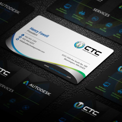Business card design 