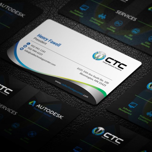 Business card design 