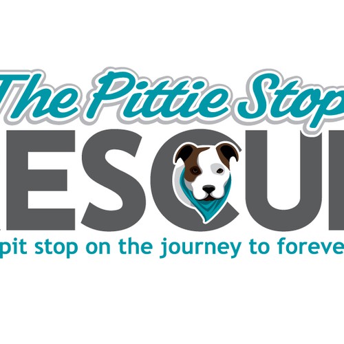 New Pit Bull Dog Rescue Needs a Logo - The Pittie Stop
