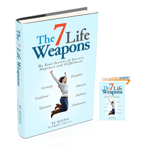 Create an inspiring cover for a new self help book and help it become a classic!