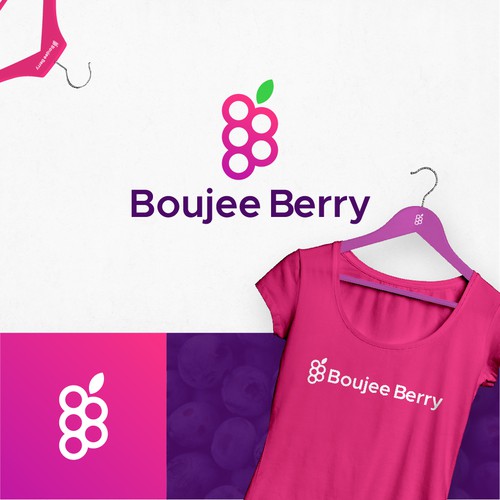 Boujee Berry Logo Concept