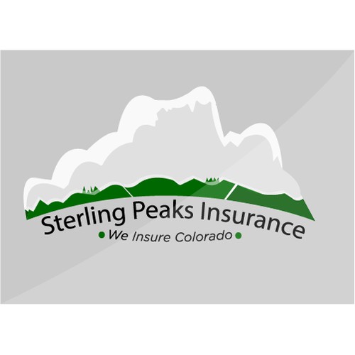 Create a Mountain Peaks logo for a Colorado Insurance Company, the more creative the better!