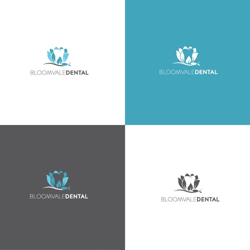 Logo design for Bloomvale Dental