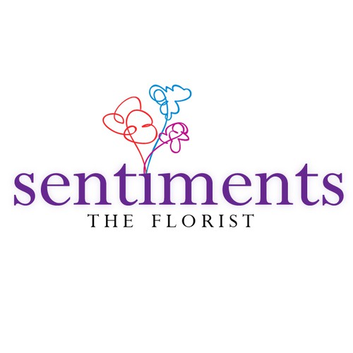 Logo for flower shop 