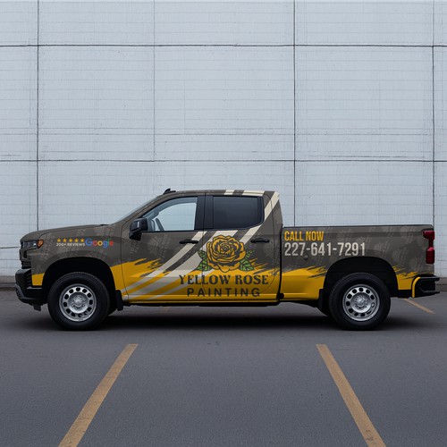 truck wrap needed for Texas painting company