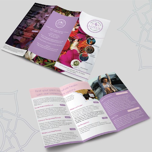 Health & Wellness Brochure Design