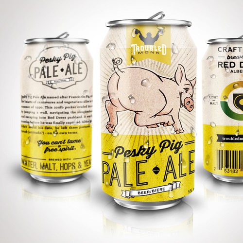 Pesky Pig Ale - Label