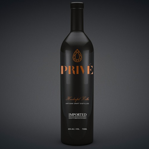 Premium  PRIVE Handcrafted Vodka