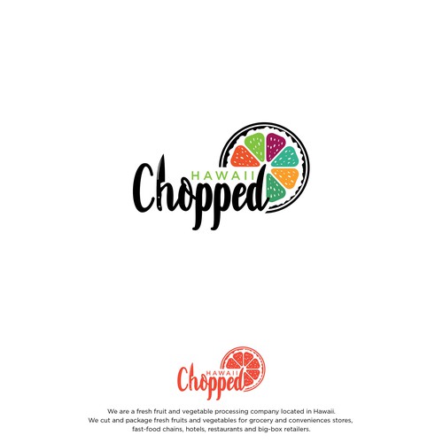 Logo design for Chopped Fruit Company