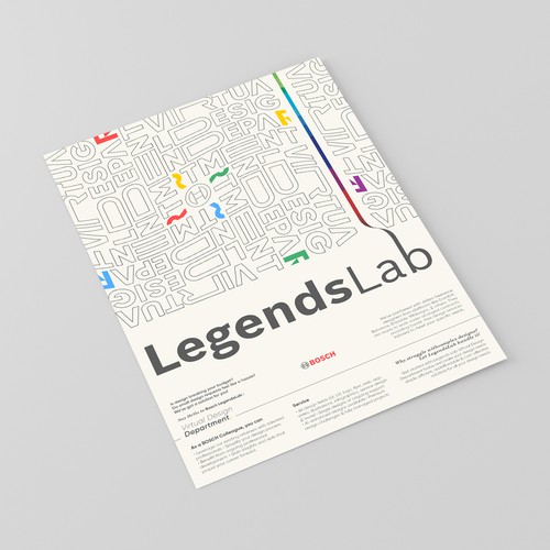 BOSCH - LegendLab Flyer Design