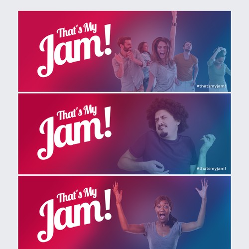 Facebook page banner for the That's My Jam App
