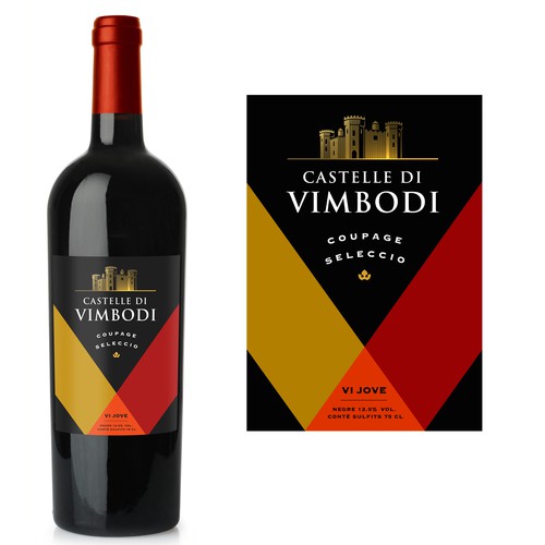 Castelle Di Vimbodi Wine Label 2