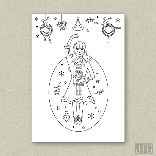 Nutcracker Themed Greeting Cards