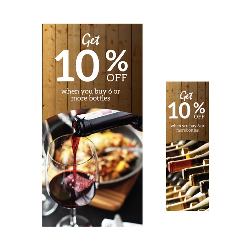 Announcement for Wine discount