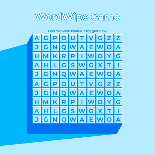 WordWipe - 2D word game