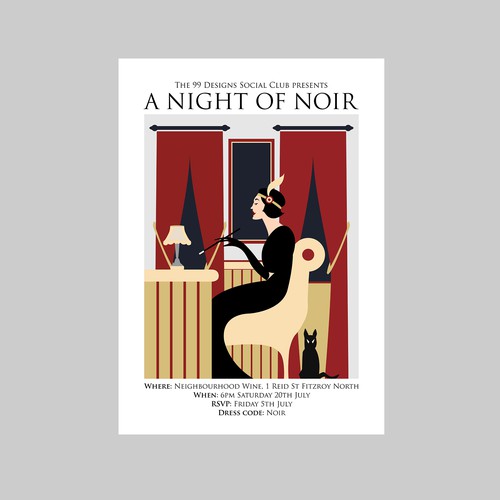 1920's/Art Deco Style Poster