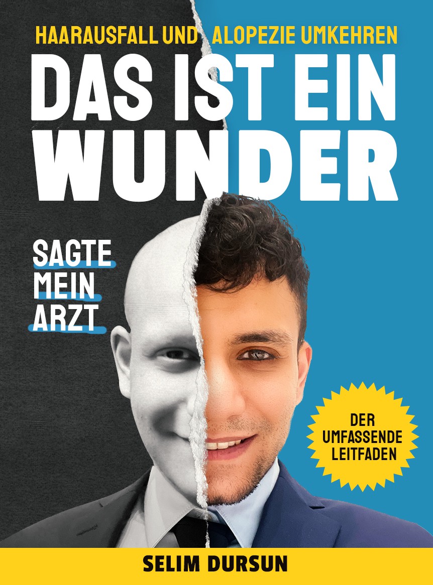 Buchcovererstellung als Hoffnung für Leute mit Haarproblemen